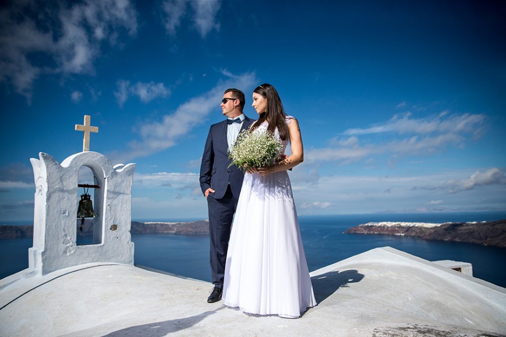 Wedding photographers Santorini